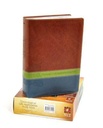 NLT Chronological Life Application TuTone Brown/Green/Teal