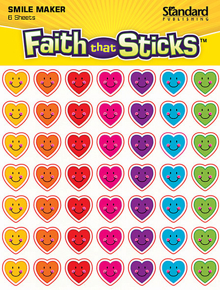 Sticker Heart Smiles Micro-Mini