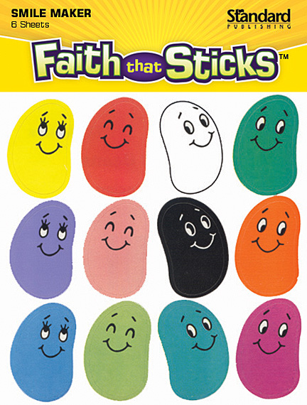 Sticker Jolly Jelly Beans Scratch n Sniff