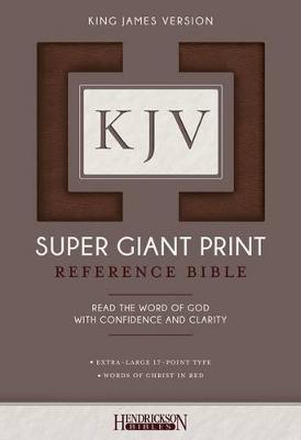 KJV Super Giant Print Flexisoft Brown
