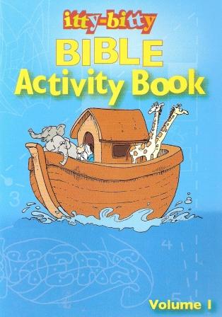 Bible Activity Book Vol 1 (itty bitty)