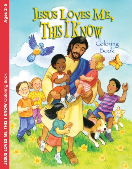 Colouring Book: Jesus Loves Me (Ages 2-5)