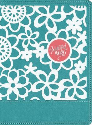NIV Beautiful Word Colouring Bible For Girls Teal I/L