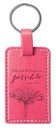 Keyring LuxLeather Orchid Pink Matt 19:26