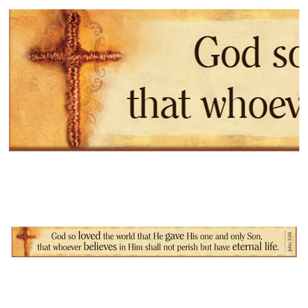 Magnetic Strip John 3:16