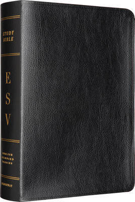 ESV Study Bible Black Bonded Leather