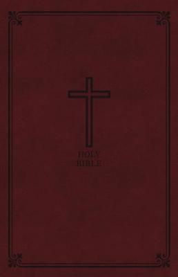 KJV Reference Bible Personal Size Giant Print Burgundy I/L