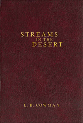 Streams in the Desert H/C