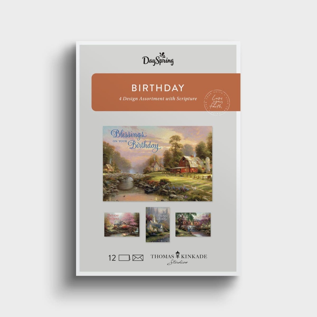 GC: Boxed Birthday Thomas Kinkade