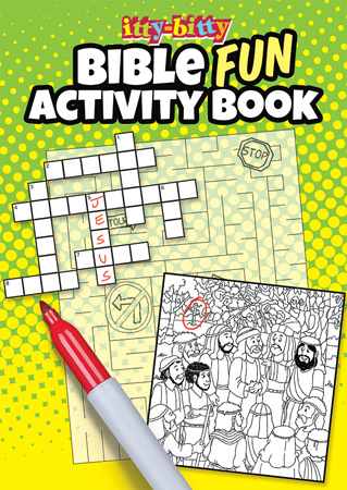 Bible Fun Activity Book Activity Book (itty bitty)