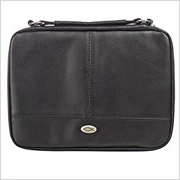 Bible Cover Black Organiser Fish Small
