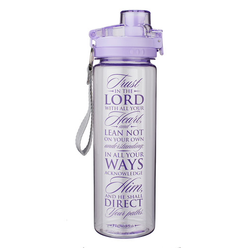 Waterbottle Plastic Trust Purple