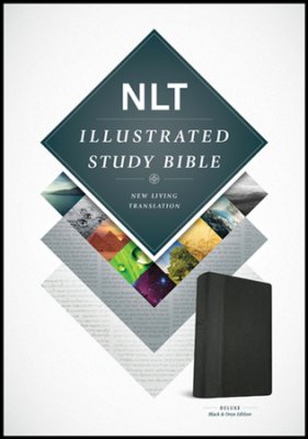 NLT Illustrated Study Bible Black/Onyx I/L