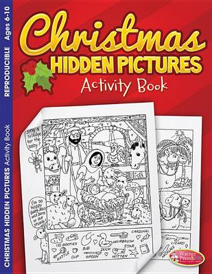 Colouring Book: Christmas Hidden Pictures