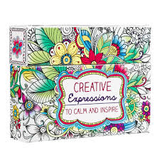Creative Expressions Colouring Cards