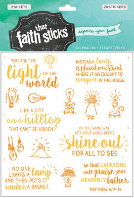 Sticker Matthew 5:14-16 (Faith That Sticks)