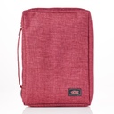 Bible Case Polycanvas Value - Burgundy Large