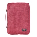 Bible Case Polycanvas Value - Burgundy Medium