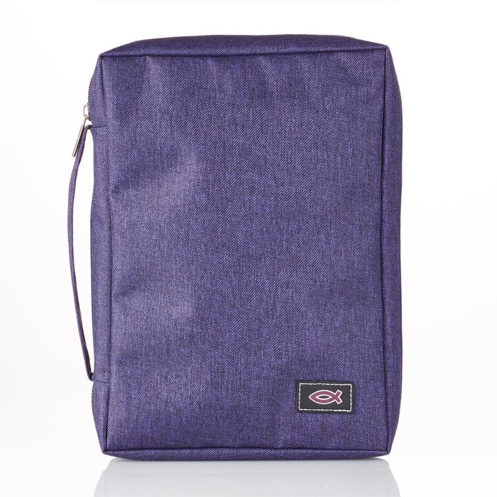 Bible Case Polycanvas Value - Purple Small