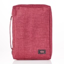Bible Case Polycanvas Value - Burgundy Small