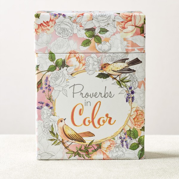 Proverbs In Colour Colouring Cards