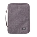 Bible Case Polycanvas Value - Gray Medium