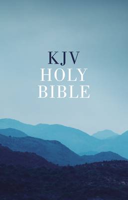 KJV Value Outreach Bible, Blue Scenic, Paperback