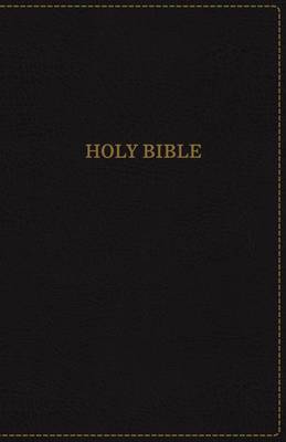 KJV Thinline Bible Large Print Black I/L