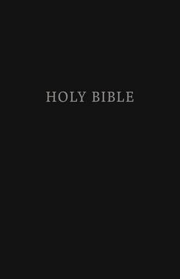 KJV Pew Bible Large Print Black H/C