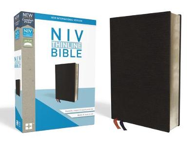 NIV Thinline Bible Black B/L