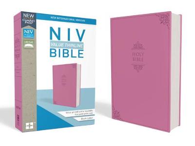 NIV Value Thinline Bible Pink I/L