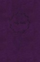 NKJV Value Thinline Bible Large Print Purple Imitation Leath