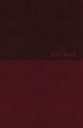 NKJV Value Thinline Bible Large Print Burgundy I/L