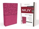 NKJV Value Thinline Bible Standard Print Pink I/L