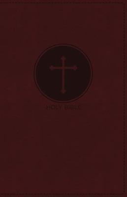 NKJV Deluxe Gift Bible Burgundy I/L