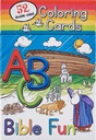 ABC Bible Fun: Colouring Cards for Kids 