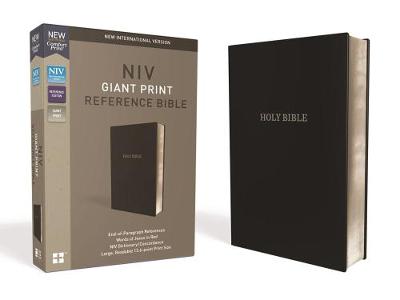 NIV Reference Bible Giant Print Black Imitation Leather