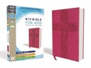 NIV Bible For Kids Large Print Thinline Pink I/L