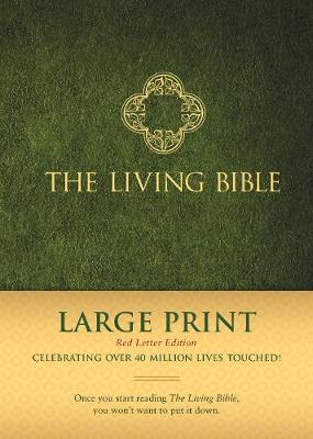 Living Bible Large Print Green Hardcover