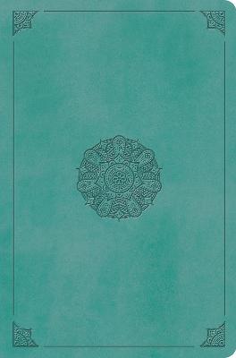 ESV Value Compact Bible Turquoise Emblem Design I/L
