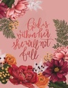 NIV Artisan Collection Bible Pink Floral Red Letter H/C