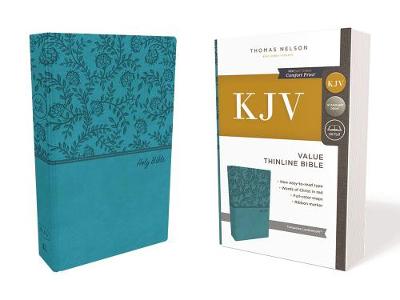 KJV Value Thinline Bible Green Leathersoft