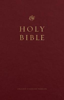 ESV Premium Pew and Worship Bible Burgundy H/C