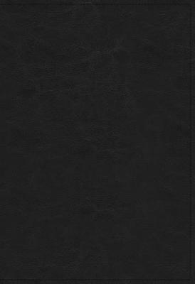 KJV Open Bible Indexed Black Leathersoft