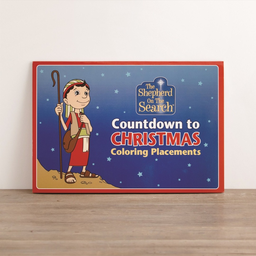 SOTS Countdown To Christmas Colouring Placemats