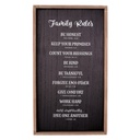 Wall Plaque Family Rules