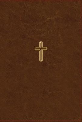 NASB Thinline Bible Giant Print 1995 Text Brown I/L
