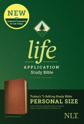 NLT Life Application 3rd Ed Personal Size Brown I/L  (OP)