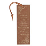 Pagemarker When She Speaks Tan Luxleather