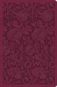 ESV Value Compact Bible Raspberry Floral Design I/L